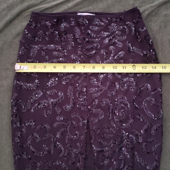 Black Sheer 2 piece gown - delicate black lace XS - Picture 9 of 9